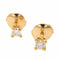 Boucles d'oreilles Boucles d'oreilles Puces Or jaune diamant 58 Facettes 2382025CN