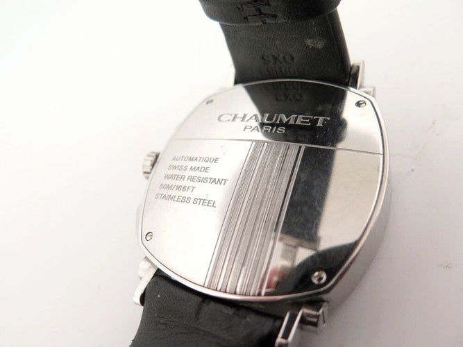Montre montre CHAUMET dandy chronographe 1229 40 mm acier automatique 58 Facettes 254323
