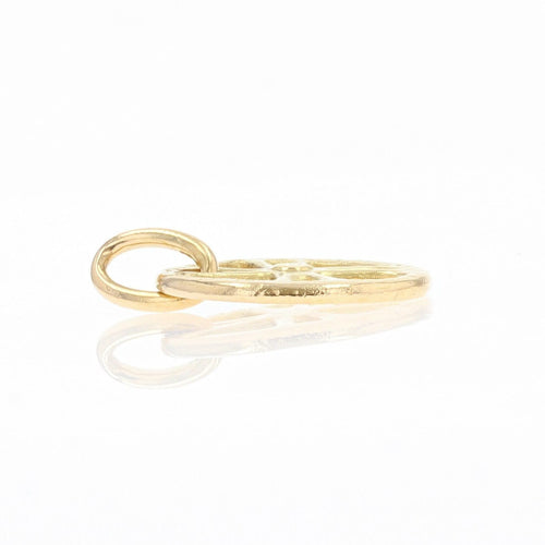 Pendentif Breloque en or roue 58 Facettes 15-283A