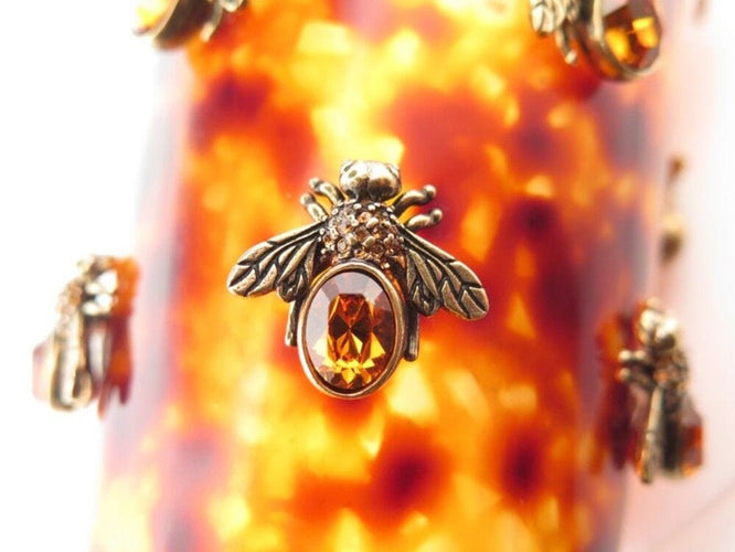 Collier parure ALEXANDER MCQUEEN collier + bracelet abeille 2013 58 Facettes 253521