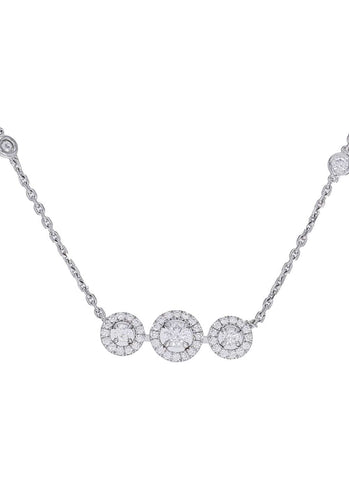 Collier Collier MESSIKA Joy Trilogy en Or Blanc 750/1000 58 Facettes 62402-58415