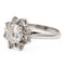 Bague 49.5 Bague Marguerite Or blanc Diamant 58 Facettes 2432009CN
