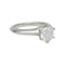 Bague 49 Solitaire Tiffany & Co, "Setting", platine, diamant 1,01 carat. 58 Facettes 31201