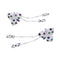 Boucles d'oreilles Boucles d'oreilles Cartier, "Caresse d'Orchidée", or blanc, diamants, pierres de couleur. 58 Facettes 33023