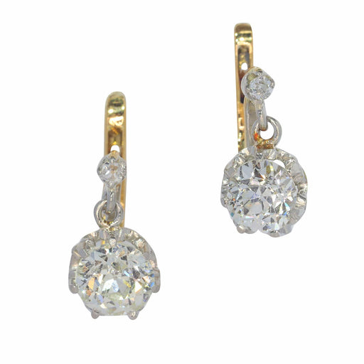 Boucles d'oreilles Boucles d'oreilles diamants Art Déco 58 Facettes 23086-0260