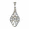 Pendentif Pendentif diamant vintage des années 1920 58 Facettes 23283-0105