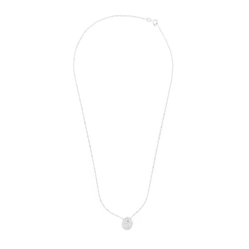 Collier collier pendentif pavage diamants 58 Facettes 13387