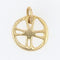 Pendentif Breloque en or roue 58 Facettes 15-283A