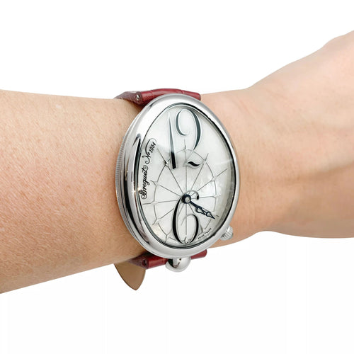 Montre Montre Breguet, "Reine de Naples", acier, cuir. 58 Facettes 31380