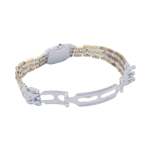 Montre Montre Cartier, "Panthère", acier, trois rangs d'or. 58 Facettes 32638