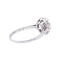 Bague 56 Bague Mellerio, platine et diamant. 58 Facettes 33413