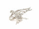 Broche Broche Vintage Or blanc Diamant 58 Facettes 807602CN