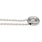 Collier Chaîne et pendentif Chaumet modèle "Anneau" en or blanc, diamant. 58 Facettes 32077
