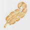 Broche Broche vintage plume en or 58 Facettes 22-417