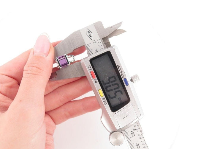 Pendentif pendentif LOUIS VUITTON emprise cubo amethyste or blanc 18k 58 Facettes 257864