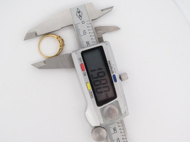 Bague 51 vintage bague monture VAN CLEEF & ARPELS sertie de 11 diamants 0.88ct t51 58 Facettes 250925