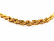 Collier Collier Maille torsadée Or jaune 58 Facettes 1649341CN