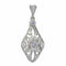 Pendentif Pendentif diamant vintage des années 1920 58 Facettes 23283-0105
