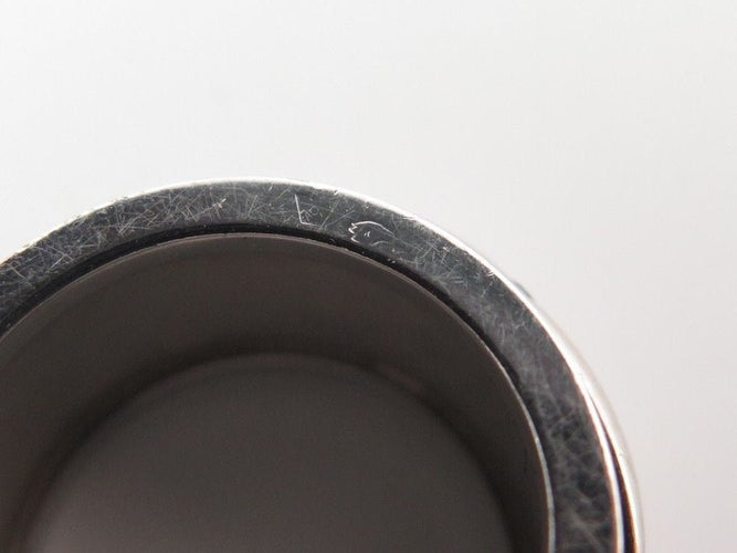 Bague 52 bague DINH VAN ariane gm t52 or blanc 18k 17gr diamants 58 Facettes 250435