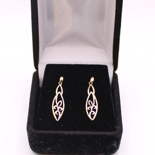 Boucles d'oreilles Boucles d'oreilles anciennes Or jaune 58 Facettes