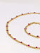 Collier Sautoir à transformation vintage rubis 58 Facettes J96