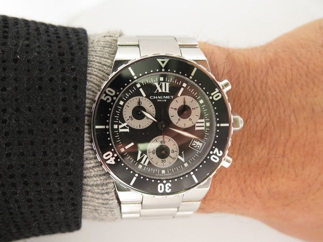 Montre montre CHAUMET class one chronographe quartz 58 Facettes 255840