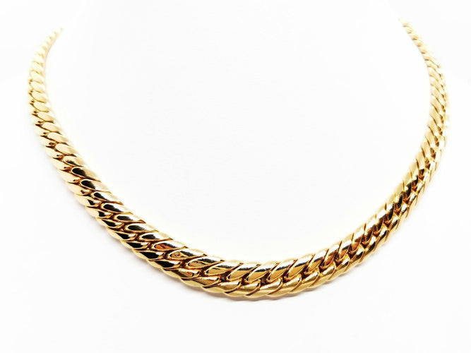 Collier Collier Maille anglaise Or jaune 58 Facettes 1835780CN