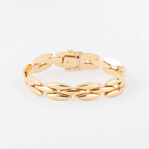 Bracelet or jaune de la maison Cartier modèle Gentiane 58 Facettes 0
