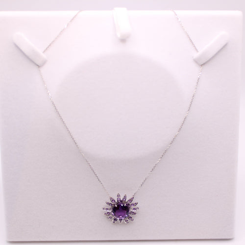 Collier MAUBOUSSIN - collier diamant or blanc « Moi aimer Toi » 58 Facettes