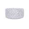 Bague 58 Bague pavage or blanc, diamants. 58 Facettes 33530