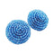 Boucles d'oreilles Boucles d'oreilles perles de saphirs tissés. 58 Facettes 32650