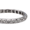 Bague 57 Bague Alliance Or blanc Diamant 58 Facettes 2745918CN