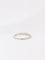 Bague Demi-Alliance américaine en or blanc et diamants 0,36 ct 58 Facettes J76