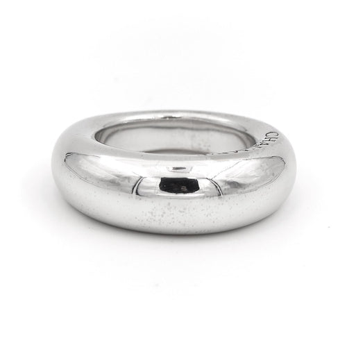 Bague 54 Chaumet Bague Jonc Or blanc 58 Facettes 1599366CN