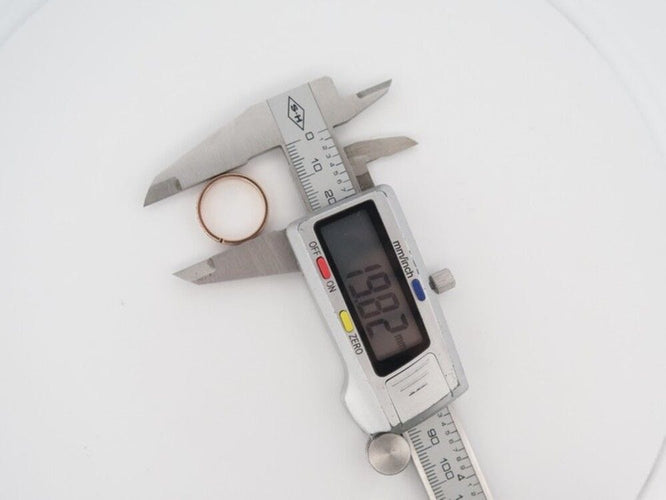 Bague 53 bague DINH VAN seventies pm 222115 53 or rose 18k et diamants 58 Facettes 253895