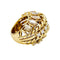 Bague 52 Bague vintage or jaune, diamants. 58 Facettes 30987