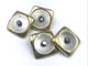 Boutons de manchette Boutons de manchette diamants en nacre 58 Facettes