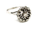 Bague 58 Bague Fleur Or blanc Diamant 58 Facettes 1338967CN