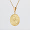 Pendentif Médaille ancienne or jaune Vierge à l'Enfant 58 Facettes CVP51
