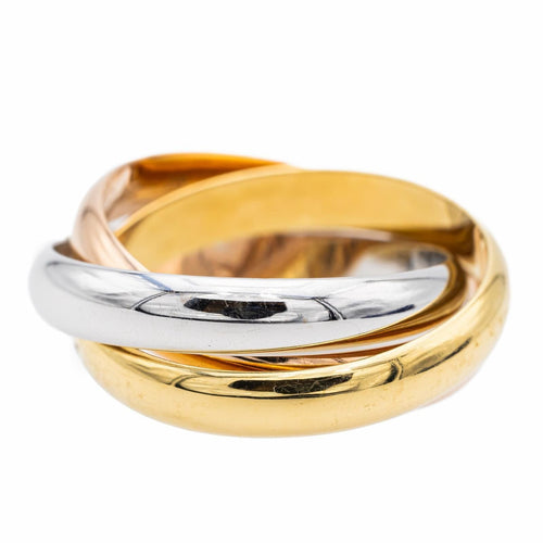 Bague 58 Cartier Bague Alliance Trinity Or jaune 58 Facettes 2622458CN