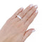 Bague 55 Bague Cartier, "Love", or blanc, diamants. 58 Facettes 32343