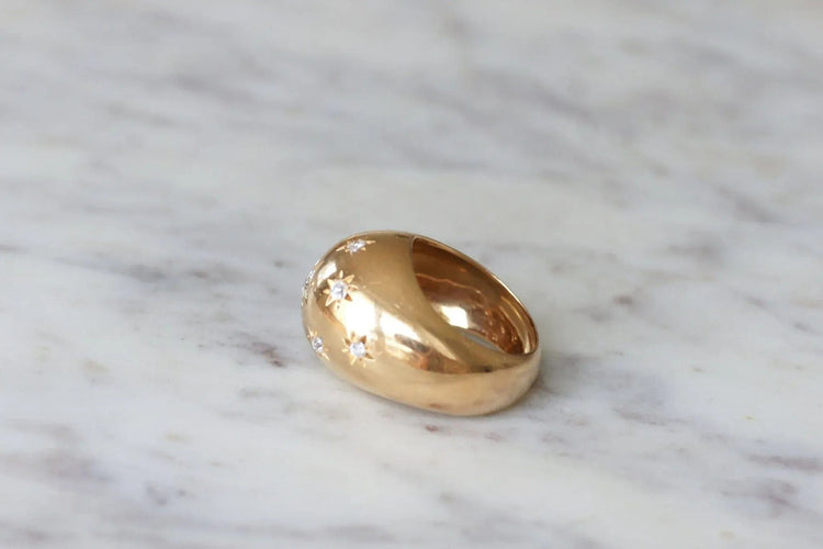 Bague Bague jonc constellation diamants 58 Facettes