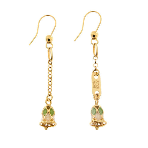 Boucles d'oreilles Boucles d'oreilles pendantes clochettes 58 Facettes 29594