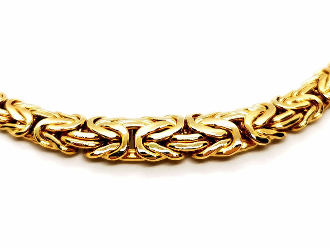 Collier Collier Maille royale Or jaune 58 Facettes 1292144CN