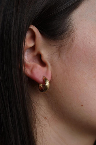 Boucles d'oreilles Boucles d'oreilles Créoles Or jaune 58 Facettes 2107060CN