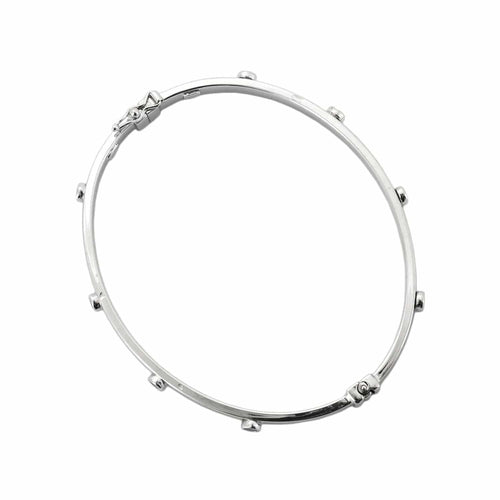 Bracelet Bracelet "VY" Or blanc Zircons 58 Facettes BO/230079