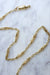 Collier Chaîne de montre ancienne torsade en or jaune 58 Facettes