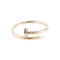 Bague 61 CARTIER - Bague Clou 58 Facettes