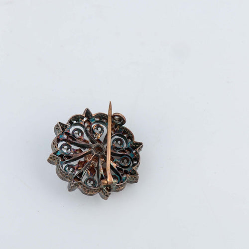 Broche Broche en or, argent 58 Facettes