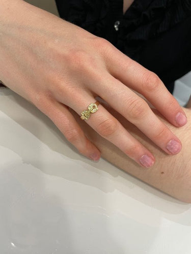 Bague BAGUE DOUBLE C DIAMANTS 58 Facettes 051341